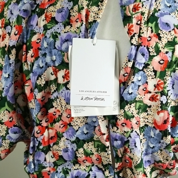 & Other Stories Floral Dress Los Angeles Atelier - Picture 6 of 11